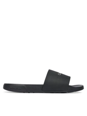 Klapki Calvin Klein Ess Slide Monobrand Cv HM0HM02107 Czarny