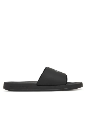 Klapki Calvin Klein Ess Slide Rubber Neoprene HM0HM02229 Czarny