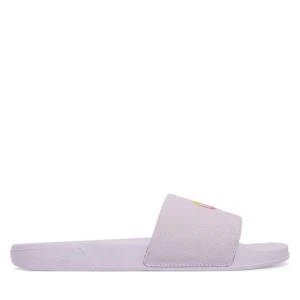 Klapki Calvin Klein Essential Slide Pride Cv Wn HW0HW03297 Fioletowy jasny