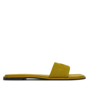 Klapki Calvin Klein Flat Slide - He HW0HW02378 Zielony