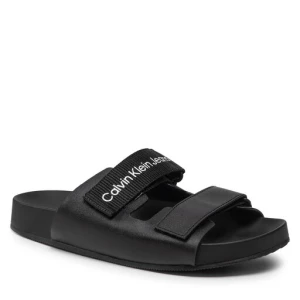 Klapki Calvin Klein Jeans Comfort Sandal 1 YW0YW00597 Czarny