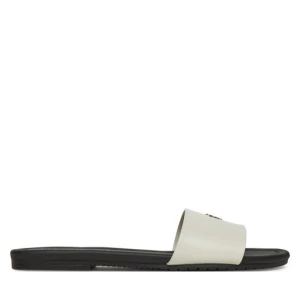 Klapki Calvin Klein Jeans Flat Sandal Slide Mg YW0YW01697 Biały
