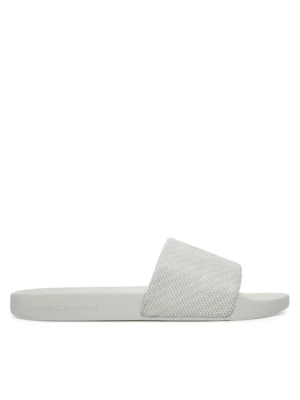 Klapki Calvin Klein Jeans Slide Aop Print YM0YM01269 Szary