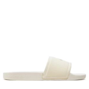 Klapki Calvin Klein Jeans Slide Institutional Metallic YM0YM01018 Szary