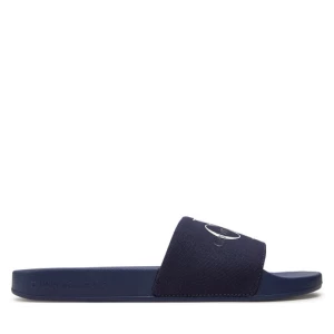 Klapki Calvin Klein Jeans Slide Monogram Co YM0YM00061 Granatowy