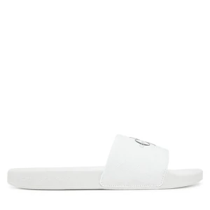 Klapki Calvin Klein Jeans Slide Monogram Cv YM0YM01271 Biały