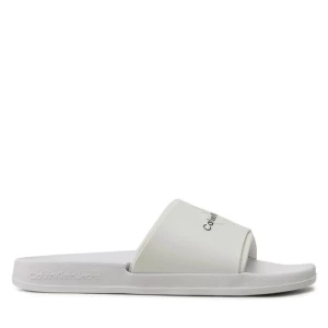 Klapki Calvin Klein Jeans Slide Monogram Tpu YM0YM00361 Biały