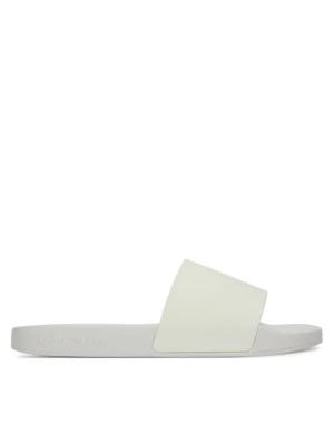 Klapki Calvin Klein Jeans Slide Monogram Tpu YW0YW01715 Biały