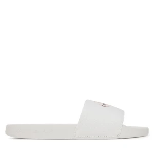 Klapki Calvin Klein Jeans Slide Monogram Wn Logo Ck YW0YW01967 Biały