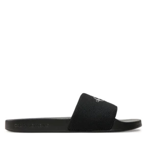 Klapki Calvin Klein Jeans Slide Monogram Wn YW0YW01835 Czarny