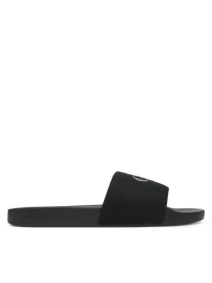 Klapki Calvin Klein Jeans Slide Monologo Cv YM0YM01367 Czarny