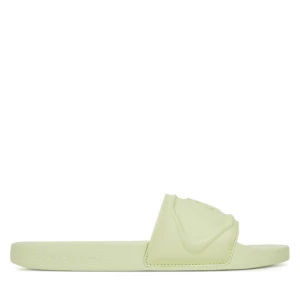 Klapki Calvin Klein Jeans Slide Pu Hf Mg YW0YW01879 Zielony