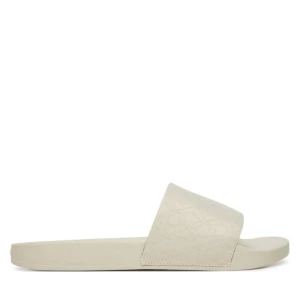Klapki Calvin Klein Pool Slide - Jacq HW0HW02420 Écru