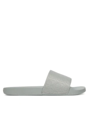 Klapki Calvin Klein Pool Slide - Jacq HW0HW02420 Szary