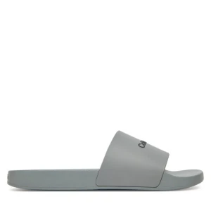 Klapki Calvin Klein Pool Slide Rubber HM0HM00455 Szary