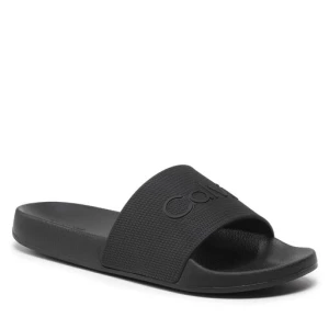 Klapki Calvin Klein Pool Slide Rubber HM0HM00636 Czarny