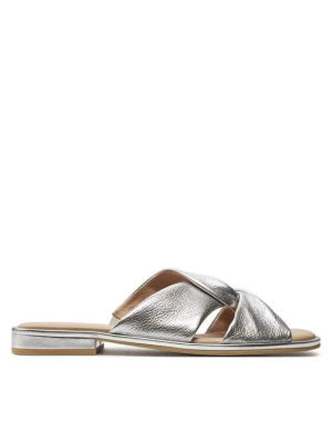 Klapki Caprice 9-27100-42 Srebrny