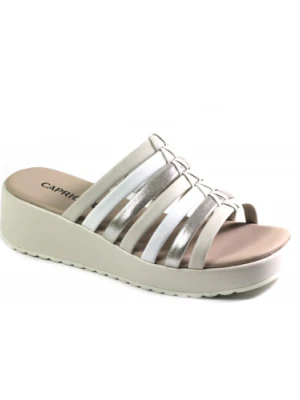 KLAPKI CAPRICE - 9-27201-44 137 WHITE/GOLD