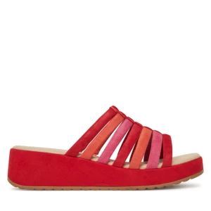 Klapki Caprice 9-27201-44 Czerwony