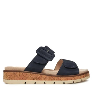 Klapki Caprice 9-27206-44 Granatowy