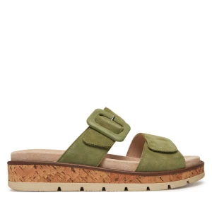 Klapki Caprice 9-27206-44 Zielony