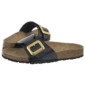 Klapki Catalina Cushion Buckle Graceful Licorice 1029481 (BK289-a) Birkenstock