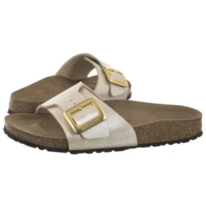 Klapki Catalina Cushion Buckle Graceful Pearl White 1029393 (BK289-b) Birkenstock