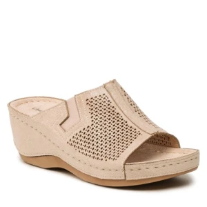 Klapki Clara Barson WS170-05 Beżowy