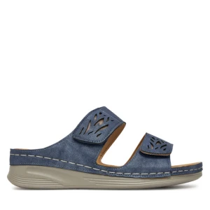 Klapki Clara Barson WYL05010-11 Niebieski