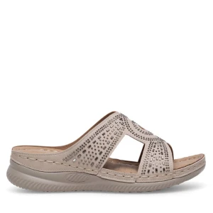 Klapki Clara Barson WYL05010-30 Beżowy