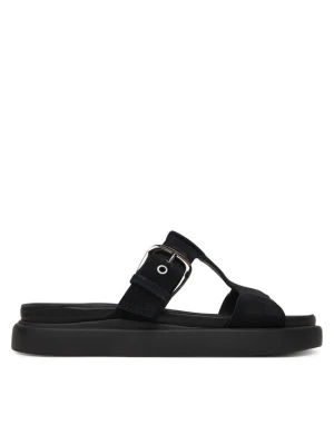 Klapki Clarks Aristella West 26185813 Czarny