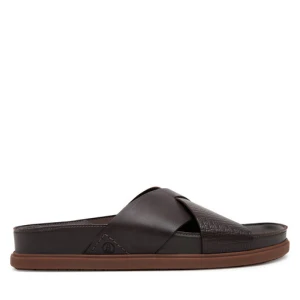Klapki Clarks Torford Cross 26180888 Brązowy