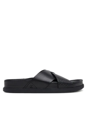 Klapki Clarks Torford Cross 26181382 Czarny