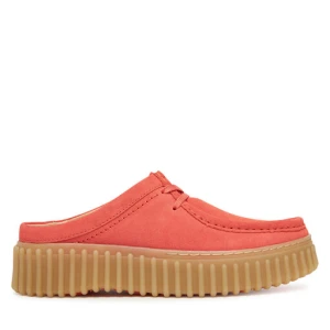 Klapki Clarks Torhill Mule 26181194 Koralowy