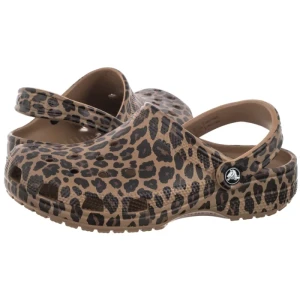 Klapki Classic Animal Clog K Sepia / Leopard 211881-2LD (CR438-a) Crocs