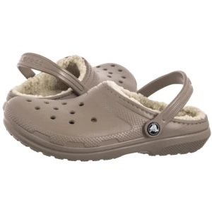 Klapki Classic Lined Clog K Mushroom/Bone 207010-2YB (CR265-e) Crocs