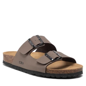 Klapki CMP Eco Thalita Slipper 3Q91017 Brązowy