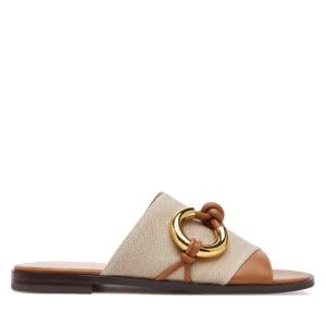 Klapki Coccinelle E4 SGI 17 01 01 Beżowy