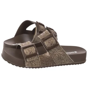 Klapki Cozy M Lover Slide Den 36146/BG682 Brown Jeans (ML337-b) Melissa