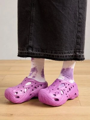 Klapki na obcasie Crocs