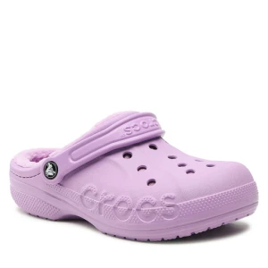 Klapki Crocs 9 Baby Lined Clog 205969-5Q5 Fioletowy