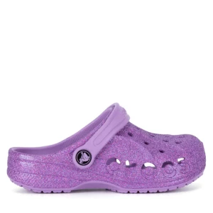 Klapki Crocs BAYA GLITTER CLOG 207015-5PR Fioletowy