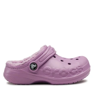 Klapki Crocs Baya Lined Clog K 207500-5Q5 Fioletowy