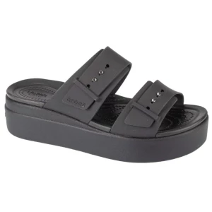 Klapki Crocs Brooklyn Low Wedge Sandal 207431-001 czarne
