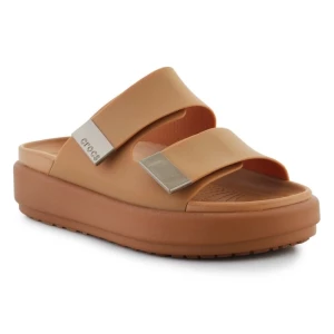 Klapki Crocs Brooklyn Luxe Sandal 209586-2U3 brązowe