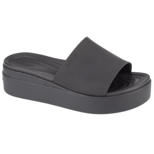 Klapki Crocs Brooklyn Platform Slide 208728-001 czarne