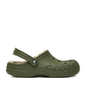 Klapki Crocs C-BAYA LINED CLOG 205969-3TC Zielony