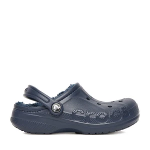 Klapki Crocs C-BAYA LINED CLOG K 207500-463 Granatowy