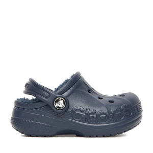 Klapki Crocs C-BAYA LINED CLOG T 207501-463 Granatowy