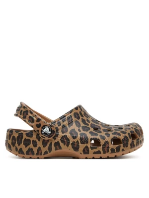 Klapki Crocs Classic Animal Clog 211881 Brązowy